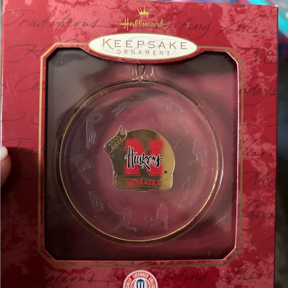Hallmark Red Nebraska Ornament - Picture 13 of 15